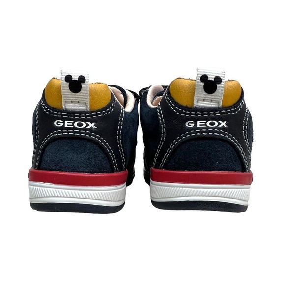 Geox Respira Disney Sneaker Mickey Mouse‎ Duo Monk Straps Baby Boy Blue Size 4 - Picture 2 of 8